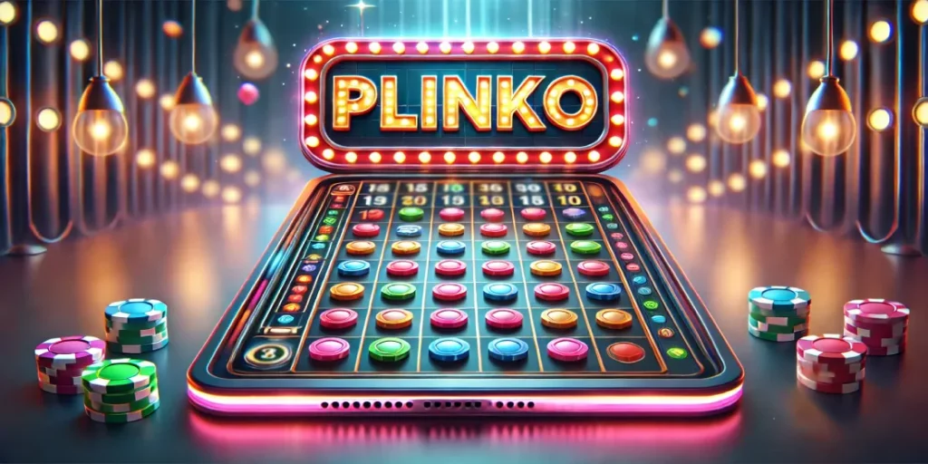 Plinko game in casino